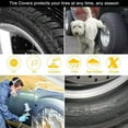 thumbnail image 3 of Rv Wheel Protectors, Universal Fitment Weatherproof Material Soft Lining For Rv Boat Trailers Trucks Suv, 27 Inches-29 Inches, 3 of 5