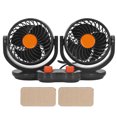thumbnail image 2 of Mini Car Fan, 360 Degree Rotatable Vehicle Fan Energy Saving With Back Sticks For Motorhome ANGGREK Rotatable Vehicle Fan, 2 of 8