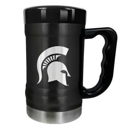 Michigan State Spartans Coffee Mug - Michigan State Spartans 15oz. Stealth Coach Coffee Mug - Black - No Size
