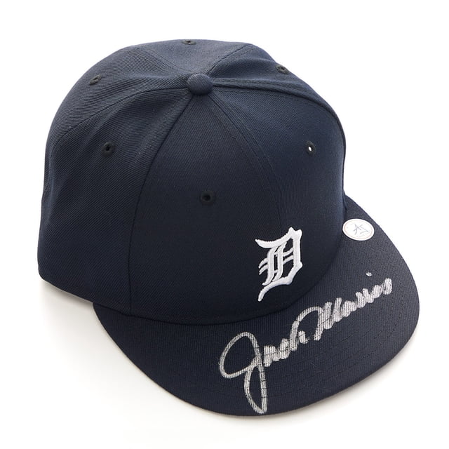 Jack Morris Signé Detroit Tigers Authentic Fitted New Era Baseball Cap