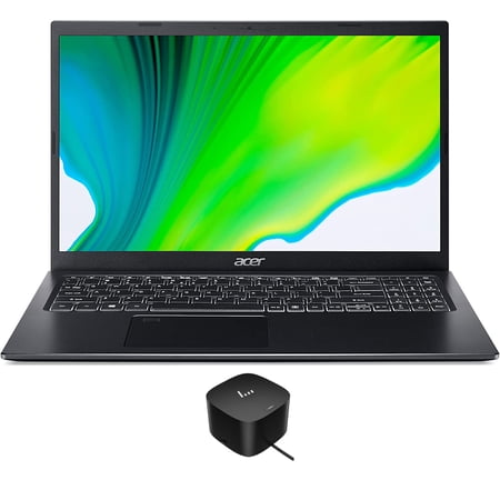 Acer Aspire 5 Home/Business Laptop (Intel i7-1165G7 4-Core  15.6in 60Hz Full HD (1920x1080)  Intel Iris Xe  36GB RAM  1TB PCIe SSD + 1TB HDD  Win 10 Pro) with 120W G4 Dock