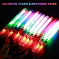thumbnail image 3 of 12pcs Light Up Wand Sticks LED Blinking Flashing Sticks Multicolor LED Glow Sticks for Party,Random Color, 3 of 5