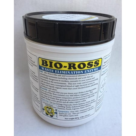 Bio-Ross Mics A Septic Bacteria Maintenance Product 2 lb Container Over 100 Treatment 80808 (Best Septic Treatment Products)