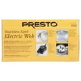 Presto Stainless Steel Electric Wok 05900