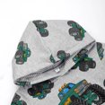 thumbnail image 4 of Truck Toddler Hoodie for Boys Cotton Sweatshirt Monster Truck Hooded Shirt Kids Fall Winter Clothes 5T/388, 4 of 5