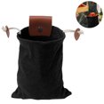 thumbnail image 2 of Bolsa de lona de cuero, bolsa de forraje Bolsa de forraje Lona encerada Bolsa de recolección de frutas Bolsa de hongos Bolsa de cinturón de Bushcraft de cuero Bolsa plegable portátil para exteriores Senderismo Camping Caza Vhermosa OTTO-223449-1, 2 of 6