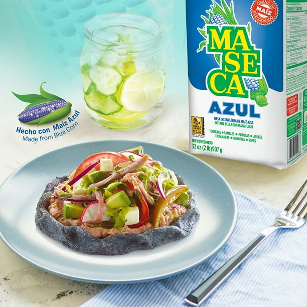 Maseca Blue Instant Gluten Free Corn Masa Flour 32 oz - Walmart