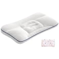thumbnail image 3 of Posture Pillow for Neck and Shoulder, 2026 Ergonomic Sleeping Cooling Pillow with 5-Zone Support for Back Side and Stomach Sleepers(Pillow + Pillowcase), 3 of 9