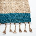 thumbnail image 4 of SAFAVIEH Cape Cod Kristen Distressed Area Rug, Blue/Natural, 6' x 6' Square, 4 of 6