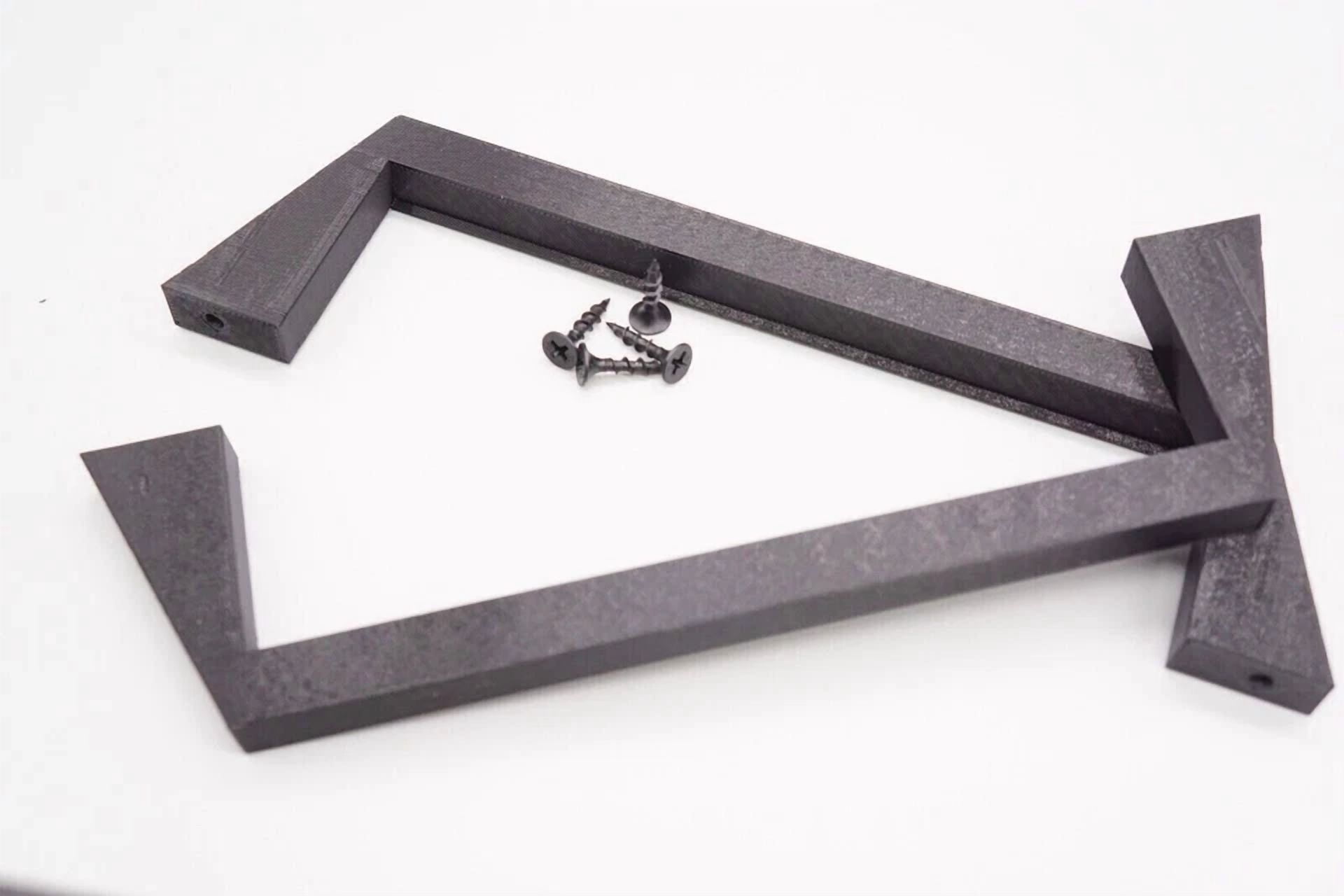 BUTTERFLY- Under Desk Mount Brackets For Zyxel Gs1900-24E 24-Port Network Switch
