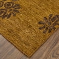 thumbnail image 2 of Feizy Cordonnet Transitional Floral & Botanical, Green/Brown/Orange, 7'9" x 9'9" Area Rug Easy Care Stain Resistant Water Resistant Casual Design Carpet for Living Dining Bed Room, 2 of 8
