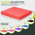 thumbnail image 2 of ProsourceFit Exercise Balance Pad for Fitness and Physical Therapy 15"x19" Large, 2 of 6