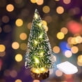 thumbnail image 2 of ¡Ahorros navideños! Decoraciones navideñas para el árbol de Navidad, luces LED de cedro verde, agujas luminosas, adornos navideños, exhibición de mesa, regalo, árbol de Navidad, adornos para el árbol, 2 of 4