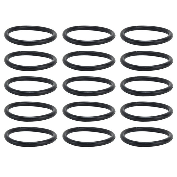 Correa de motor de goma redonda, 15 piezas Accesorios industriales para motor de goma redonda Correa de goma redonda Características mejoradas