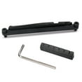 thumbnail image 3 of Adjustable Lifting Acoustic Guitar Brigde Saddle Upper Lower Nut Set for Folk Guitar, 3 of 5