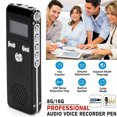 thumbnail image 2 of Mini grabadora de voz Digital portátil, dictáfono profesional, grabación de reducción de ruido activada por voz, reproductor de MP3 WAV, 8G/16G, 2 of 5