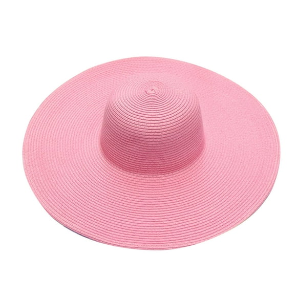 2025 Summer Hats for Women Visors Wide Bongrace Women Straw Fedora Hats for Women Summer Beach Hat Little Wide Brimmed Hat Men Sun Cap Foldable Ladies Fedora Women