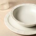 thumbnail image 4 of Stone Lain Oasis 4-Piece Dinner Plate Set Stoneware, White, 4 of 6