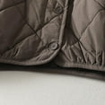 thumbnail image 7 of Xdegoge Lightweight Barn Jackets for Women Hooded Button Down Jacket Casual Quilted Padded Coat Fashion Fall Winter Loose Warm Coats with Pockets, 7 of 7