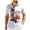 Blue, variant on USA 250th Anniversary Shirt Linen Patriotic Button 4th of July Hawaiian Shirts Independence Day Gifts Mens Tshirt(White,3XL)