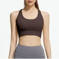 thumbnail image 2 of Women's Built-In Bra Yoga Crop Top - Comfortable Stretchy Active & Casual Wear, 2 of 6
