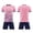 outfits 10#Pink, variant on Boys Children's Football Uniform Set Short Sleeve V Neck Youth Team Uniform for Kids Sports Athletic Sets Casual Outfit Sets