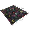 thumbnail image 4 of Math Equations Lab Diagrams Green Pattern Blanket,Comfortable Soft Flannel Throw Blanket,All Season,Warm Lightweight Blankets for Sofa Bed Couch Living Room Chair,50"x60", 4 of 4