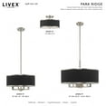 thumbnail image 2 of Livex Lighting - Park Ridge - 2 Light Semi-Flush Mount in Traditional Style - 13, 2 of 11