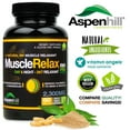 thumbnail image 3 of Muscle Relax 24/7 Natural Day or Night Relaxant - Large 2,300mg Maximum Strength for Spasms & Cramps Support, Health with Magnesium Glycinate - 60 Count - (Packaging May Vary), 3 of 10