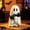 B, variant on Cute Ghost Resin Figurines Mini Halloween Statues Tabletop Shelf Ornament Spooky Home Party Decor Gift,A