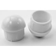 thumbnail image 1 of Generic 1'' Round Dome Inserts for Patio Furniture Legs/Tubing (32), White, 30-603, 1 of 1