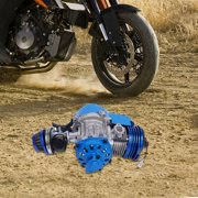 Peakora 2 Stroke High-Performance Engine Motor 2 Stroke 49cc 50cc High-Performance Engine Motor Pull Start Engine Motor for 49cc 50cc Pocket/Mini Dirt Bike