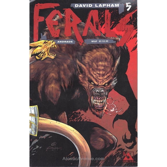 Ferals #5A VF ; Avatar Comic Book