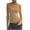 Khaki, variant on Njoeus Women's Strapless Tube Top Sexy Mesh Transparent Tank Tops Sleeveless Camisole Women Clothes