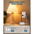 thumbnail image 2 of Interruptor de intensidad enchufable DEWENWILS para lámpara LED, CFL/incandescente, 2 of 7