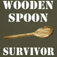 thumbnail image 3 of CafePress - Wooden Spoon Survivor Dark T Shirt - Men's Classic Graphic Cotton T-Shirt, 3 of 4