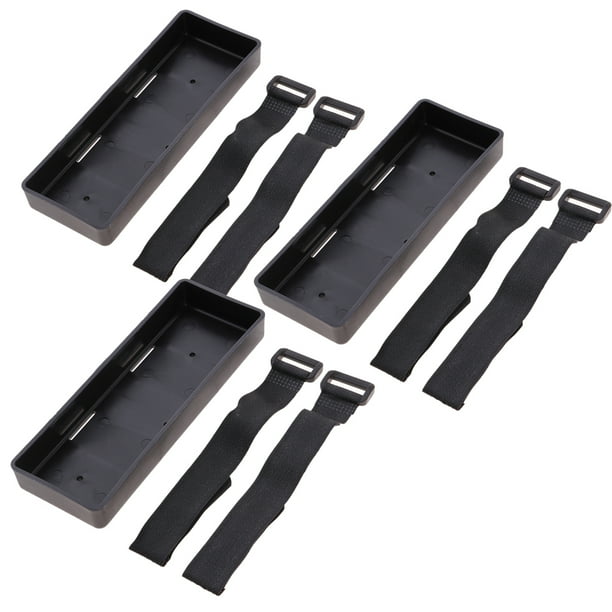 3Pcs 1/10 RC Car Crawler Truck Models Battery Box Tray for SCX10 Auto
