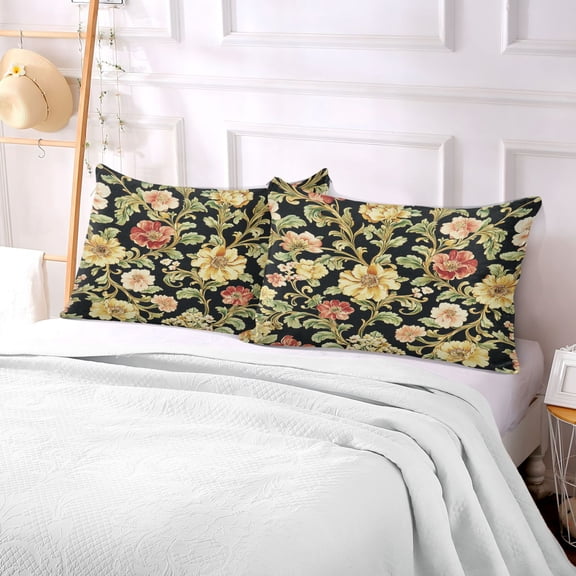 Pillow Case Plush Pillow Vintage Floral Design Case standard size/King size/Queen size Bed Pillow Pillowcases