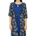 thumbnail image 6 of Bimba Womens 2 Piece Designer Flaired kurta Indian Clothing Printed Cotton Kurti Dress, 6 of 7
