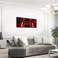 thumbnail image 3 of Gamer 3 Canvas Wall Art for Living Room Bedroom, Gaming Office Decorations Artwork Posters for Kids Boys Girls Teens Decor Teal and Black Game Console Painting Gamepad Honeycomb, 3 of 6