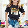 thumbnail image 2 of Hauts à Manches Longues 2t Fille Taille 5 Vêtements Enfants la R.I.P T-Shirt Décontracté Imprimé à Manches Courtes, 2 of 4