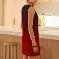 thumbnail image 6 of Bovxnpu Women's Nightgown Tank Play Dress Sleeveless Sleepshirt Loungewear Sleeveless Crew Neck Side Split Dress Sleepwear, 6 of 7