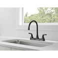 thumbnail image 6 of Peerless P2935lf Parkwood 1.5 GPM Widespread Kitchen Faucet - Black, 6 of 6