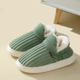thumbnail image 5 of Zapatilla Cálida Interior Zapatos de felpa informales para hombre y mujer, Zapatos antideslizantes con forro de piel, ligeras para el invierno DQrwqpou Tenis De Mujer Tenis De Hombre, 5 of 5