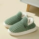 thumbnail image 5 of Zapatilla Cálida Interior Zapatos de felpa informales para hombre y mujer, Zapatos antideslizantes con forro de piel, ligeras para el invierno Ndcxsfigh Tenis De Mujer Tenis De Hombre, 5 of 6