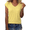 1-Yellow, variant on Women's Starry Night Moon Graphic V Neck Sleeveless T Shirts Summer Casual Tees Celestial Art Tops Trendy Minimalist