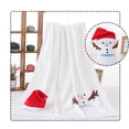 thumbnail image 2 of Qocolhg Christmas Blankets Plush Elk Blankets Kids Plush Blanket Throw Blanket Kids Folding Blanket Pet Blanket Xmas Party Supplies Santas Blankets Holiiday Party Decor Hat, 2 of 3