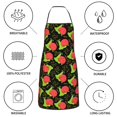 thumbnail image 6 of Easygdp Cartoon Snail Apron Waterdrop Resistant with 2 Pockets,Oil Resistant Cooking Kitchen Chef Apron for Women Men, 6 of 7