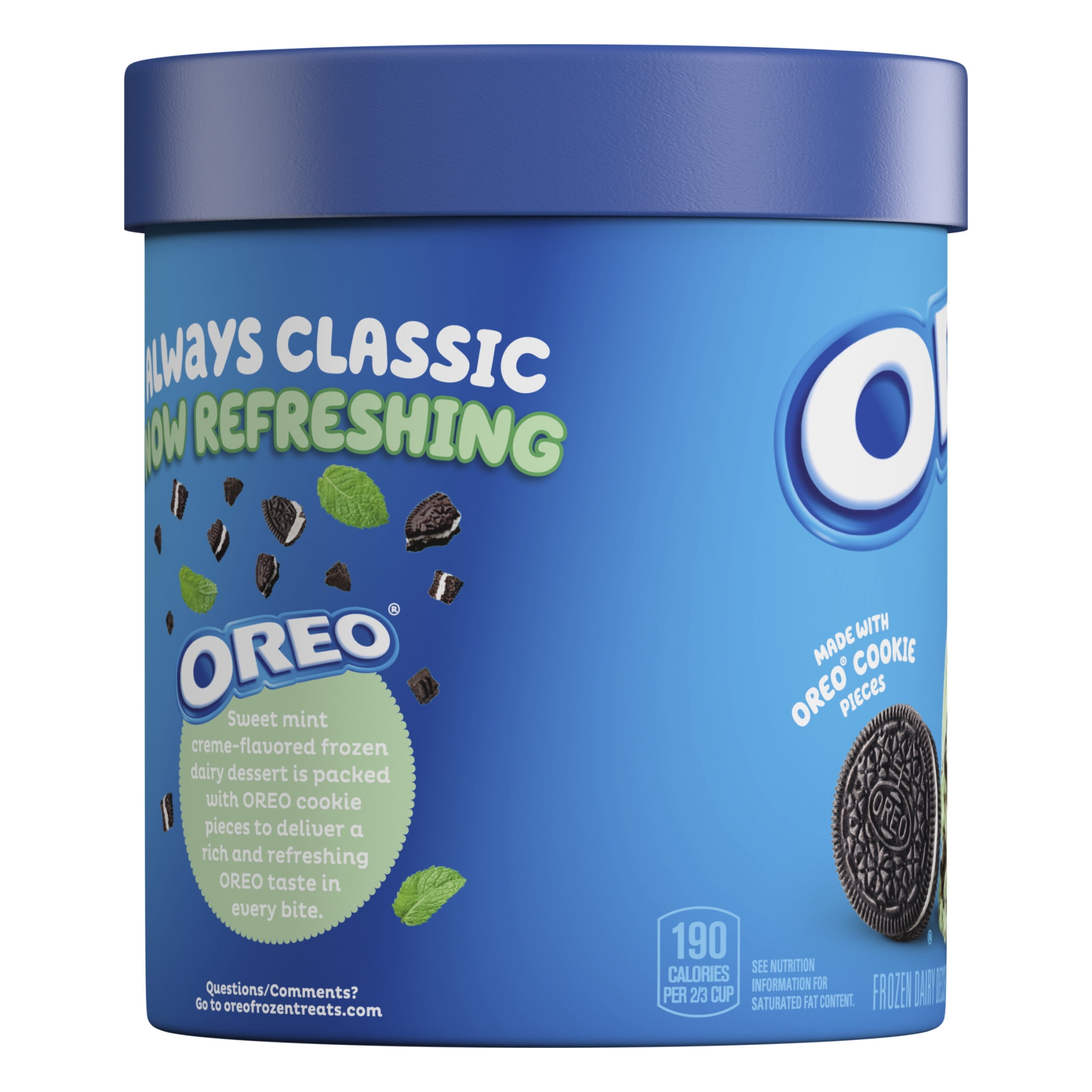 OREO Frozen Dairy Dessert Oreo Mint 1.5qt Container