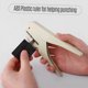thumbnail image 3 of KW-trio Handheld DIY Mushroom Single Hole Punch Puncher Cortador de papel con regla para estudiantes Tomshoo Marrón claro, 3 of 7